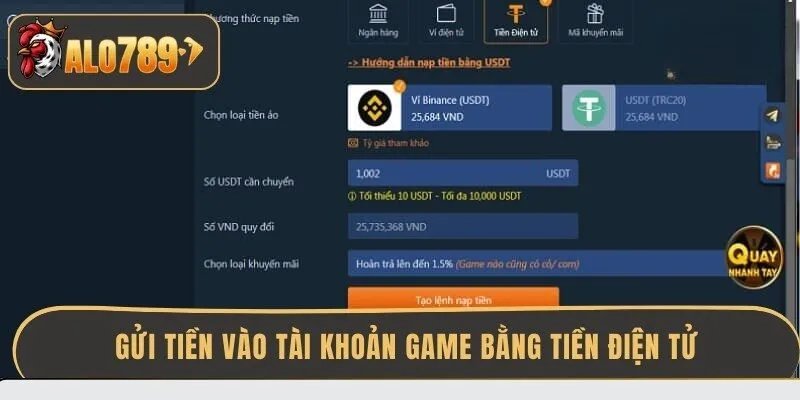 gui-tien-vao-tai-khoan-game-bang-tien-dien-tu